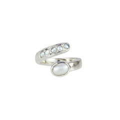 Sterling Silver Pearl Ring SSR160