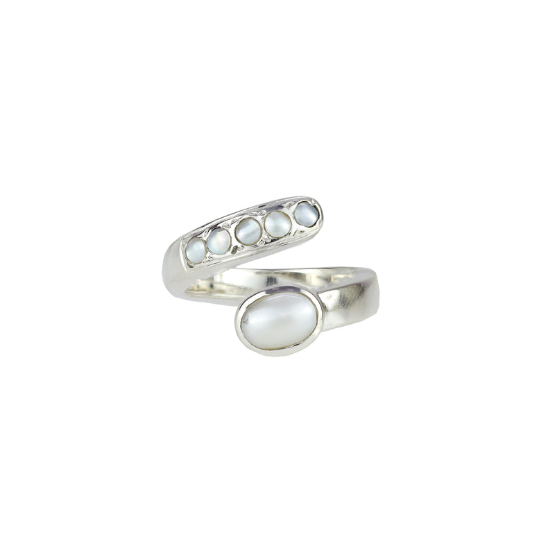 Sterling Silver Pearl Ring SSR160