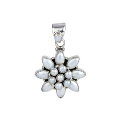 925 Sterling Silver Pearl Pendant SSP255