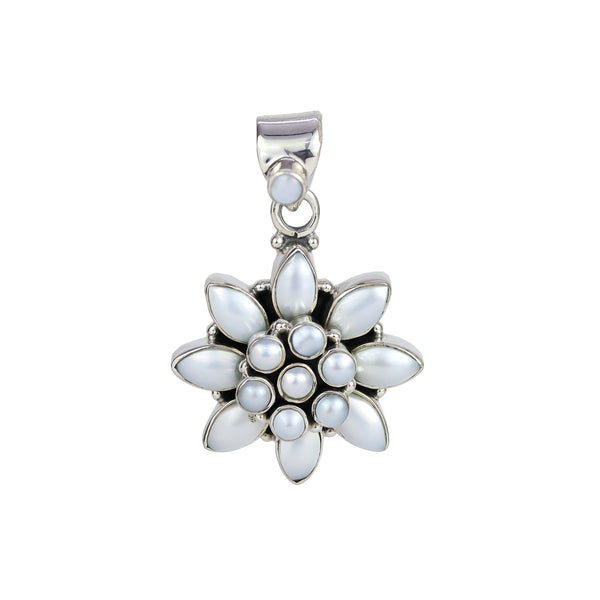 925 Sterling Silver Pearl Pendant SSP255
