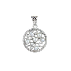 Sterling Silver Pearl Pendant SSP246