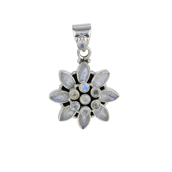 925 Sterling Silver Moonstone Pendant SSP255