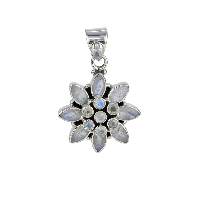 925 Sterling Silver Moonstone Pendant SSP255