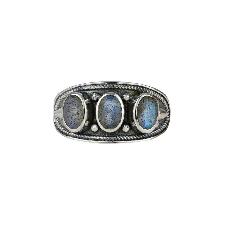 Sterling Silver Labradorite Ring SSR423
