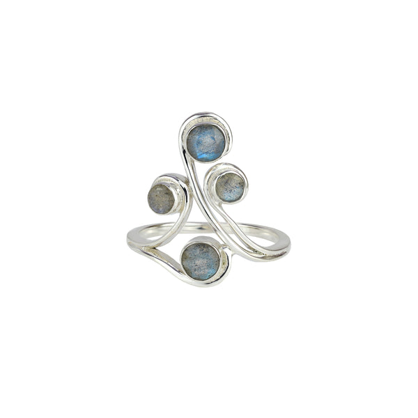 Sterling Silver Labradorite Ring SSR188