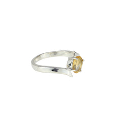Sterling Silver Citrine Ring SSR158