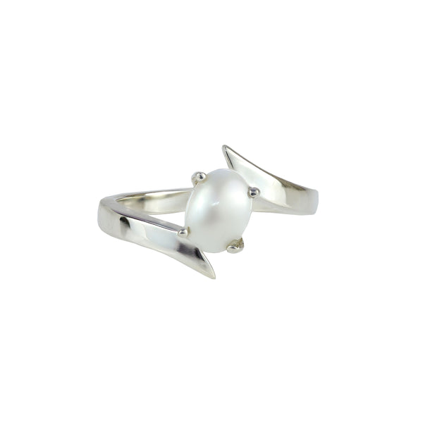 Sterling Silver Pearl Ring SSR158