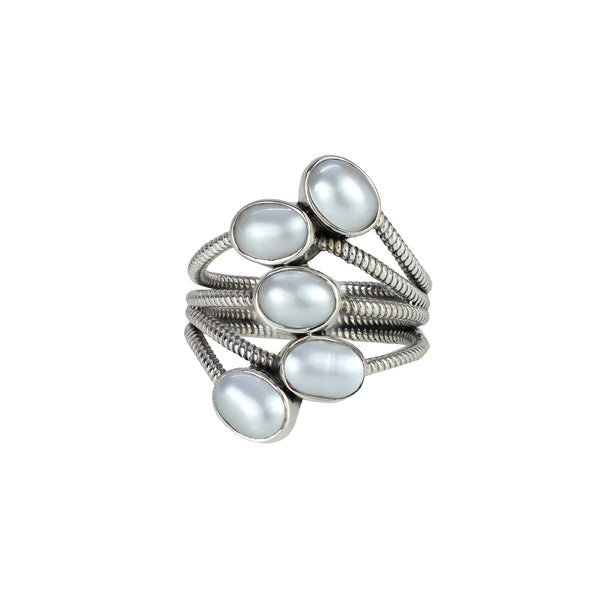 Sterling Silver Pearl Ring SSR145