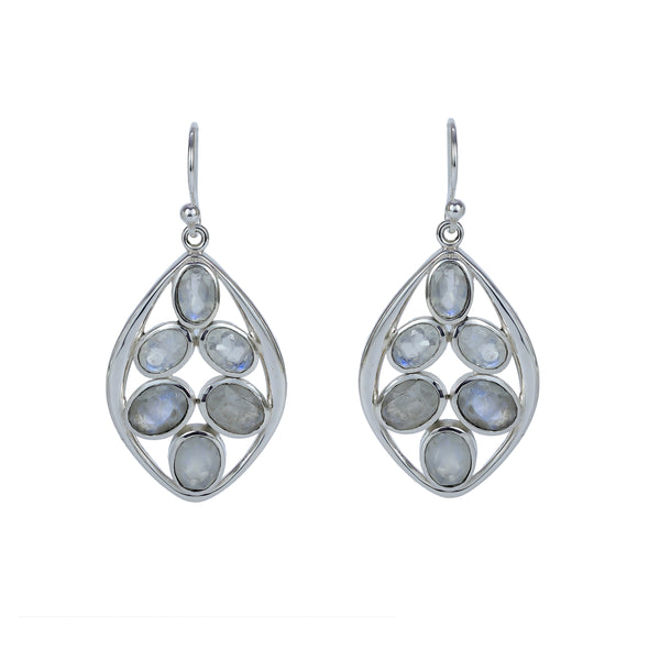 Sterling Silver Moonstone Earrings SSER11