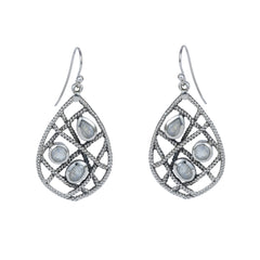 Sterling Silver Moonstone Earrings SSER56