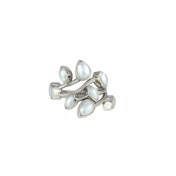 Sterling Silver Pearl Ring SSR128