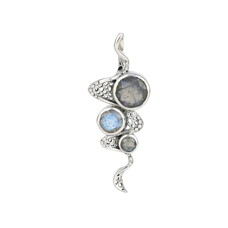Sterling Silver Labradorite Pendant SSP52