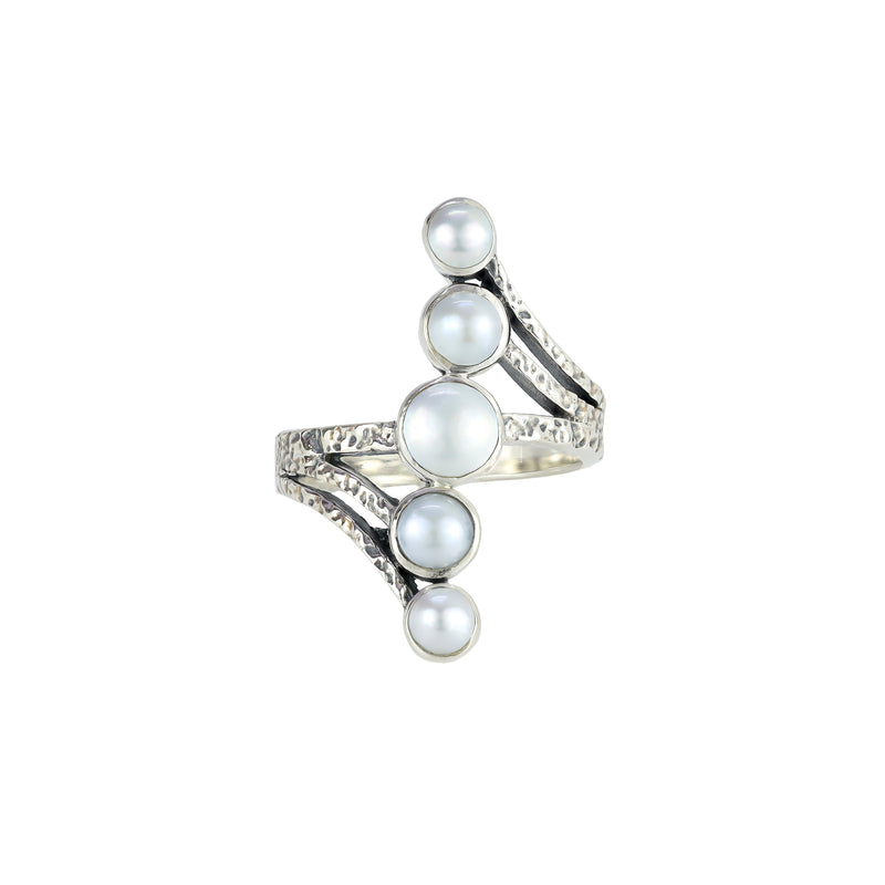 Sterling Silver Pearl Ring SSR139