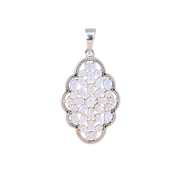 Sterling Silver Moonstone Pendant SSP234