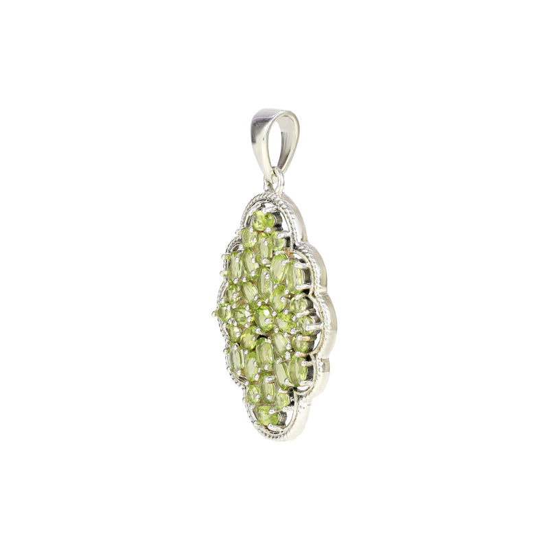 Sterling Silver Peridot Pendant SSP234