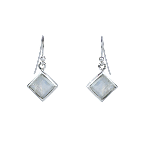 Sterling Silver Moonstone Earrings SSER109
