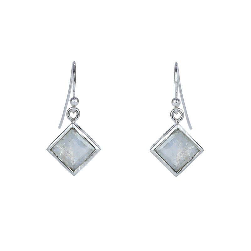 Sterling Silver Moonstone Earrings SSER109