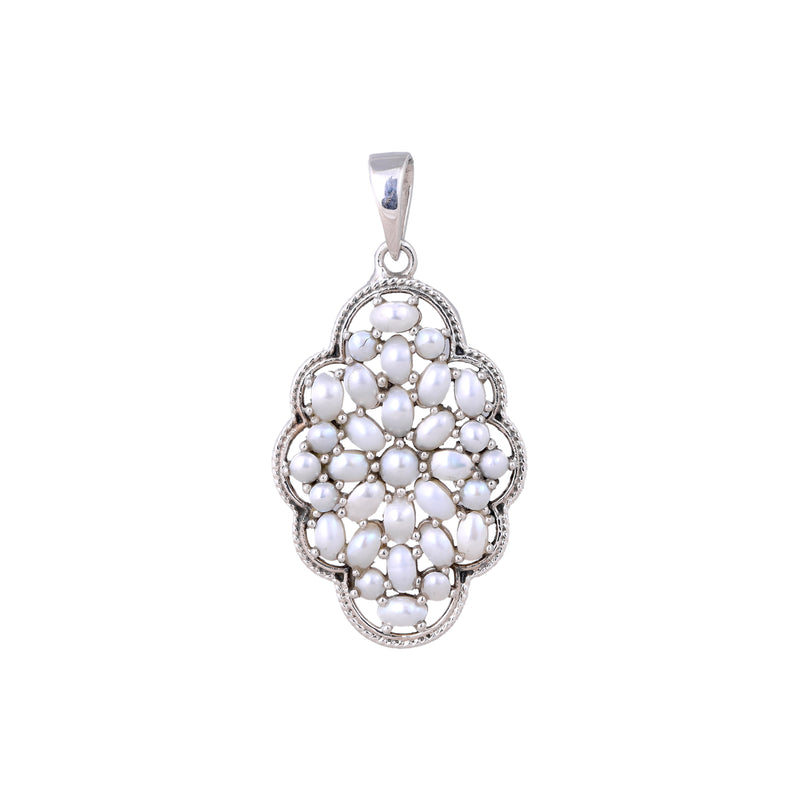 Sterling Silver Pearl Pendant SSP234