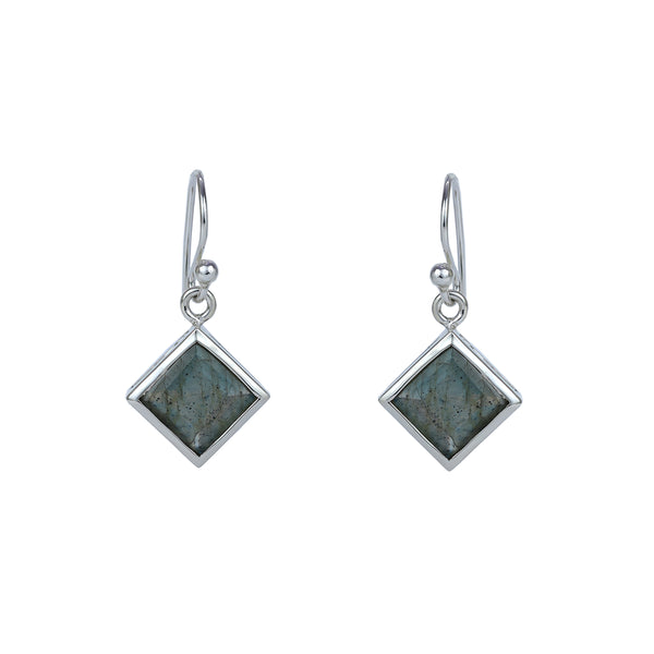 Sterling Silver Labradorite Earrings SSER109