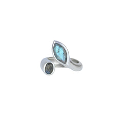 Sterling Silver Labradorite Ring SSR237