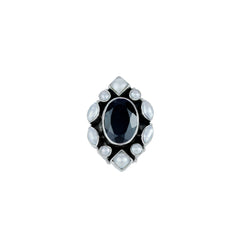 925 Sterling Silver Gemstone Rings 8 variations of Gemstone, SSR427