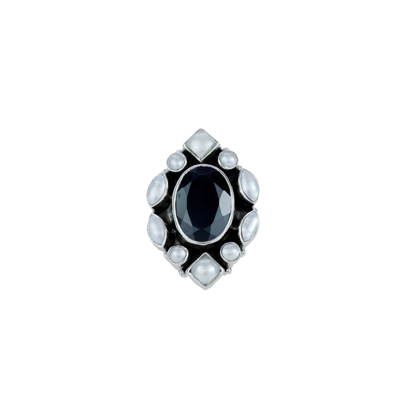 925 Sterling Silver Gemstone Rings 8 variations of Gemstone, SSR427