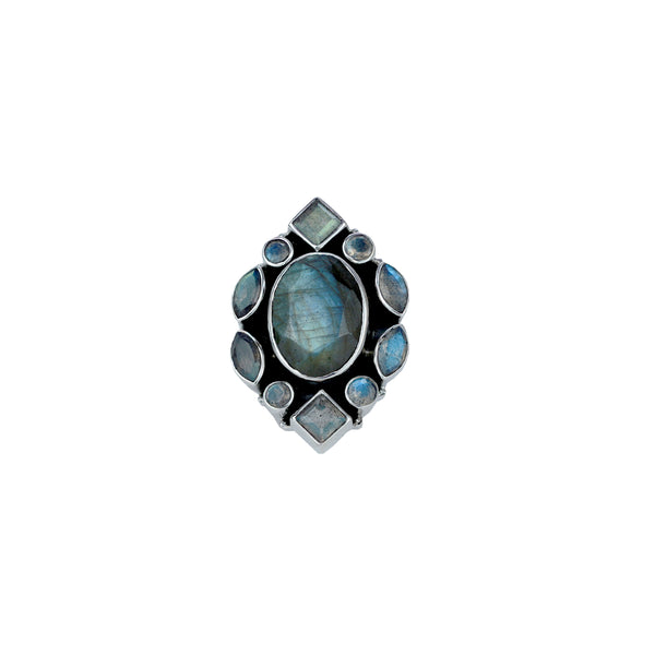 Sterling Silver Labradorite Ring SSR427