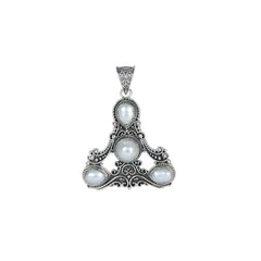 Sterling Silver Pearl Pendant SSP101