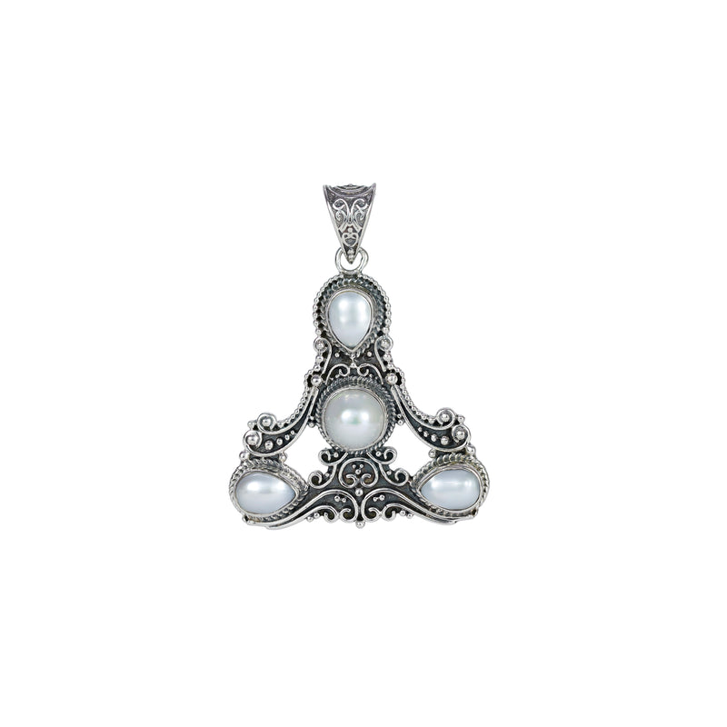 Sterling Silver Pearl Pendant SSP101