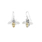 925 Sterling Silver Honey Bee Earrings SSER266