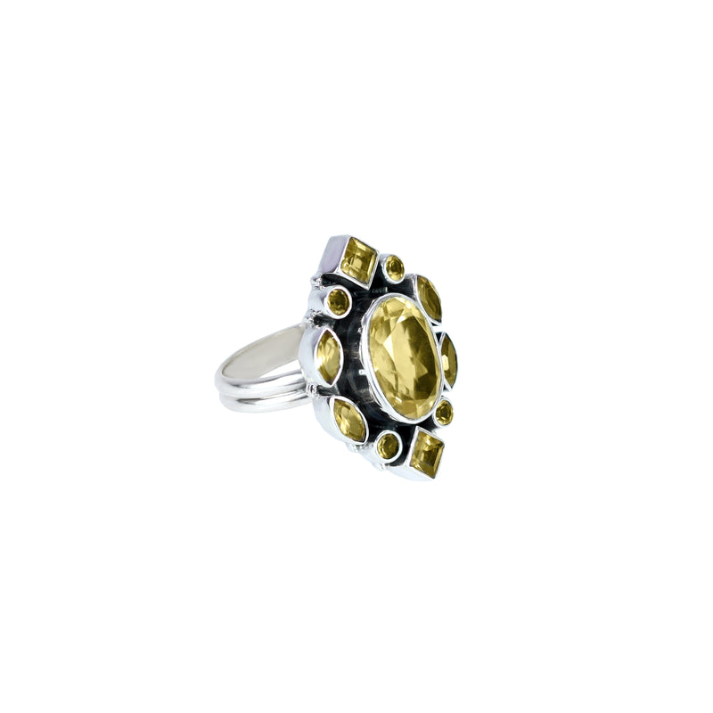 925 Sterling Silver Gemstone Rings 8 variations of Gemstone, SSR427