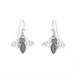 925 Sterling Silver Honey Bee Earrings SSER266