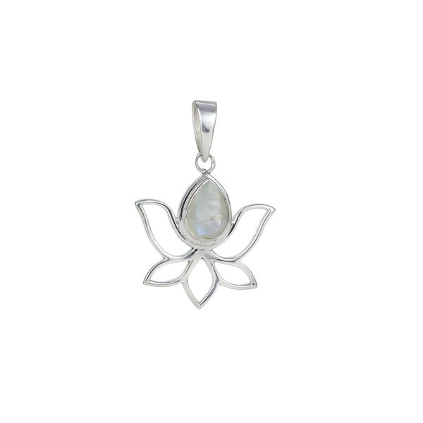 Sterling Silver Moonstone Pendant SSP136