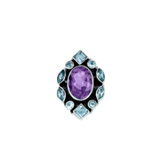 925 Sterling Silver Gemstone Rings 8 variations of Gemstone, SSR427