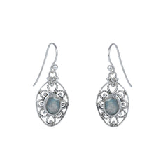 Sterling Silver Labradorite Earrings SSER274