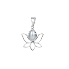 Sterling Silver Pearl Pendant SSP136