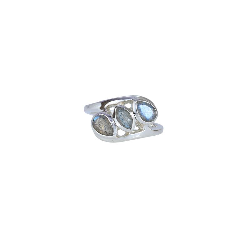Sterling Silver Labradorite Ring SSR426