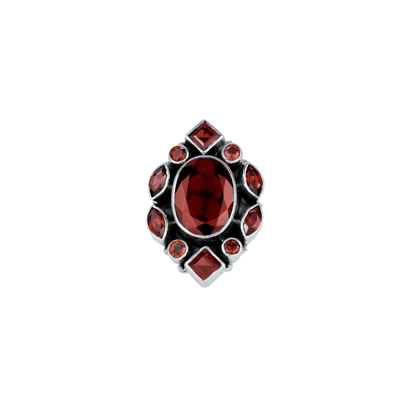 925 Sterling Silver Gemstone Rings 8 variations of Gemstone, SSR427
