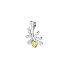 Sterling Silver Citrine Pendant SSP189