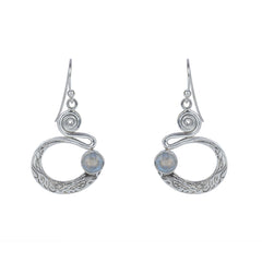 Sterling Silver Moonstone Earrings SSER117