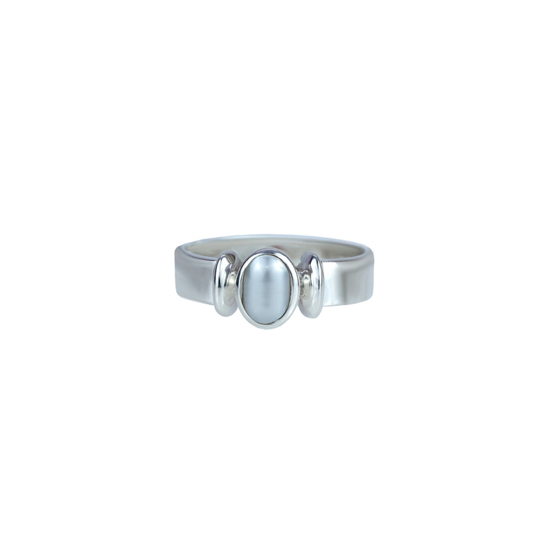 Sterling Silver Pearl Ring SSR106