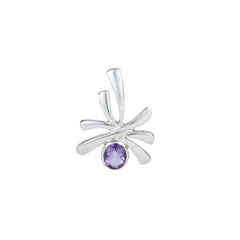 Sterling Silver Amethyst Pendant SSP189