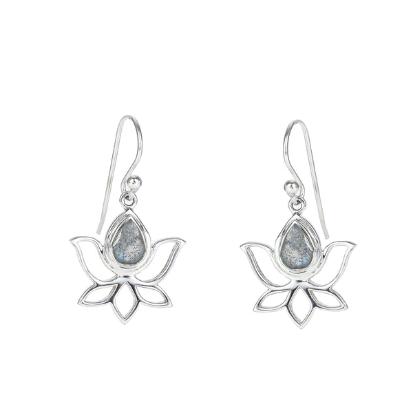 Sterling Silver Labradorite Earrings SSER160