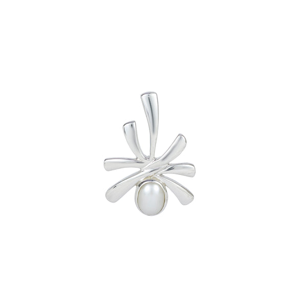 Sterling Silver Pearl Pendant SSP189