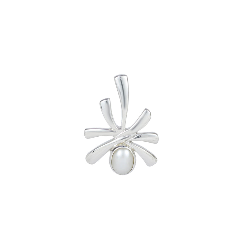 Sterling Silver Pearl Pendant SSP189
