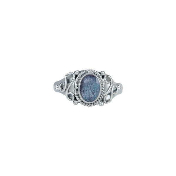 Sterling Silver Labradorite Ring SSR296
