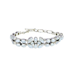 Sterling Silver Pearl Bracelet SSBR105
