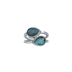 Sterling Silver Labradorite Ring SSR367