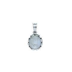 Sterling Silver Moonstone Pendant SSP207