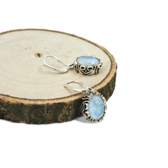 Sterling Silver Moonstone Earrings SSER243